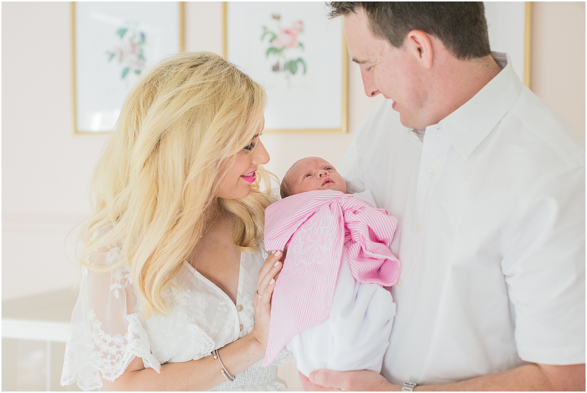 Jackson, Mississippi southern lifestyle newborn session