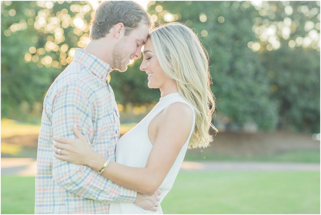Country Club of Jackson engagement session